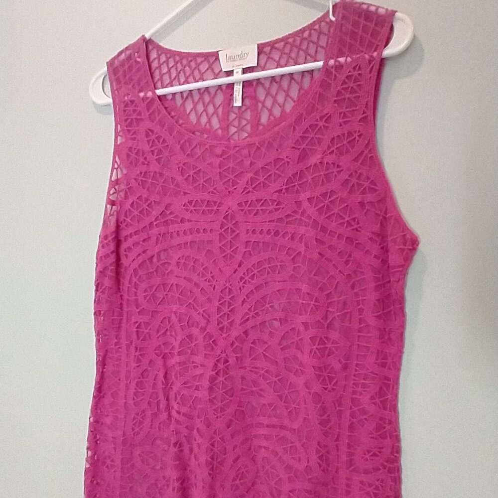Laundry by Shelli Segal Lace Camisole Top Size M